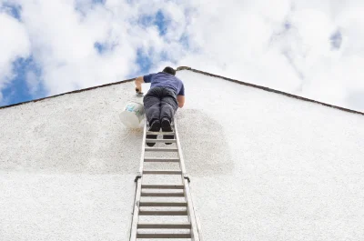 Peinture extérieure à Hibarette — façades et ravalement